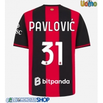 Maglie da calcio AC Milan Strahinja Pavlovic #31 Prima Maglia 2026-27 Manica Corta